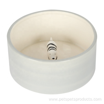 Customizable New Fashionable Enamel Ceramic Pet Bowls